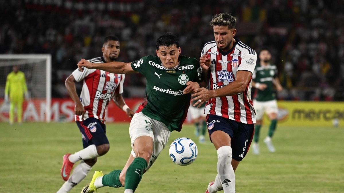 ไฮไลท์บอลเมื่อคืน Palmeiras vs Junior 28.05.26 (4-1)