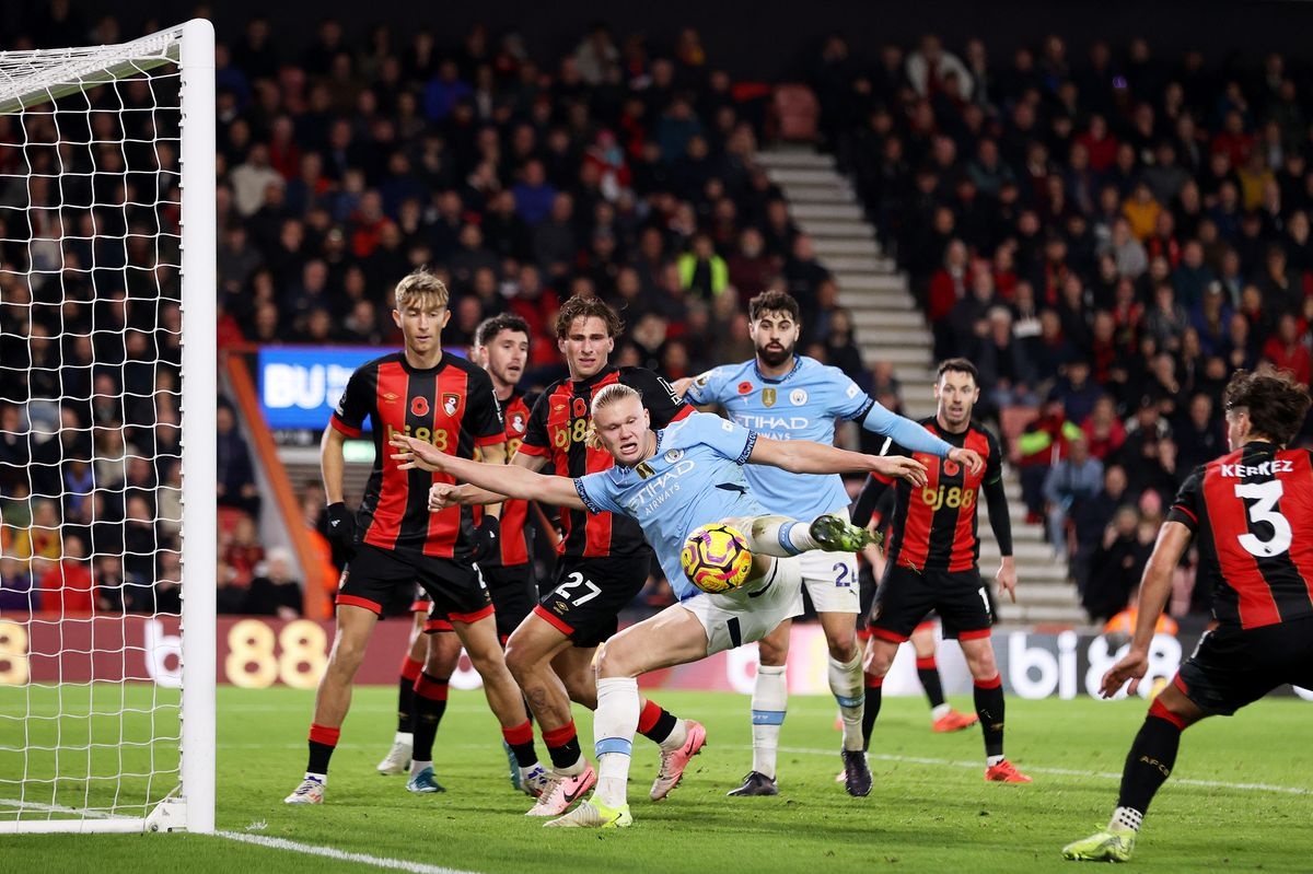 ไฮไลท์บอลเมื่อคืน Bournemouth vs Man city 19.05.26 (1-1)