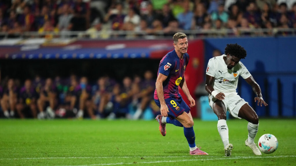 ไฮไลท์บอลเมื่อคืน Valencia vs Barcelona 23.05.26 (3-1)