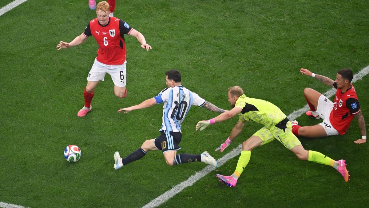 ไฮไลท์บอลเมื่อคืน Argentina vs Austria 22.06.26 (2-0)