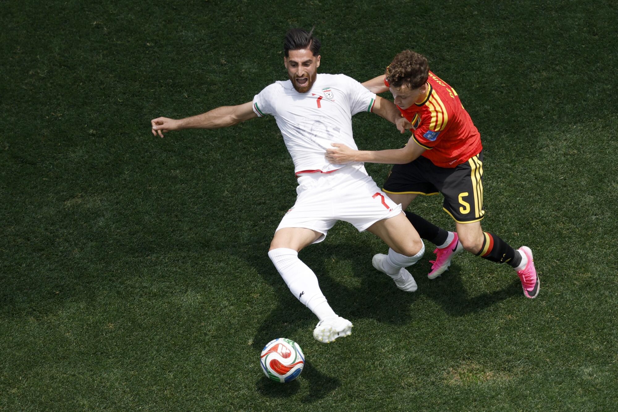 ไฮไลท์บอลเมื่อคืน Belgium vs IR Iran 21.06.26 (0-0)