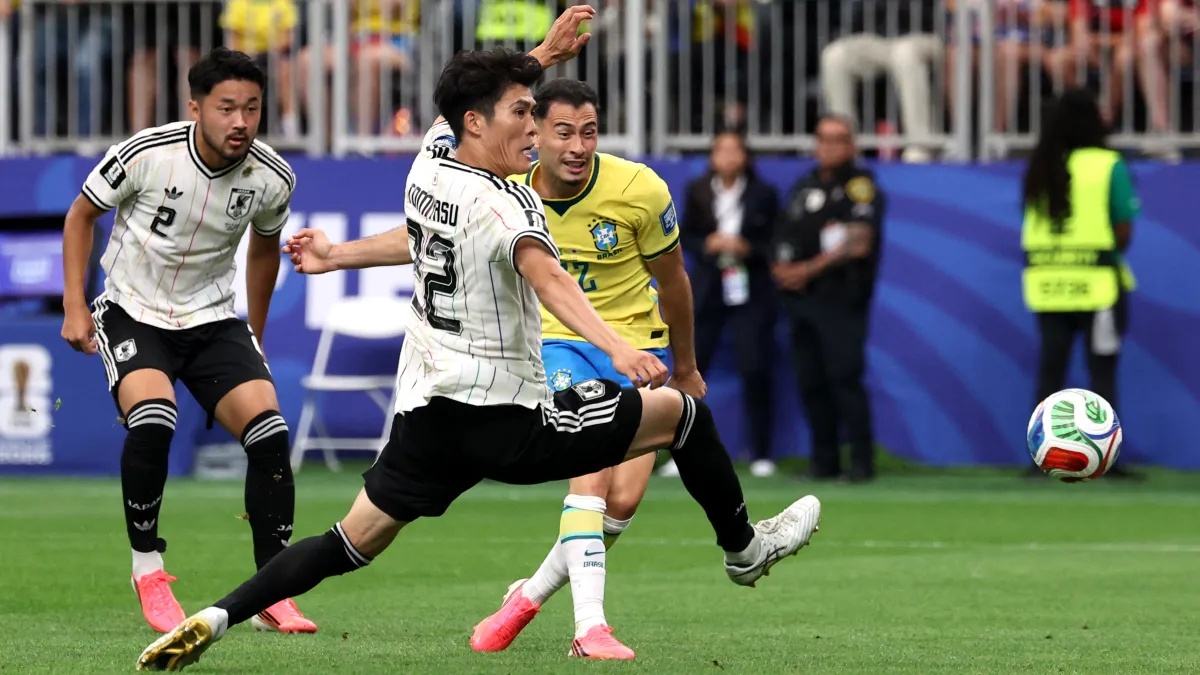 ไฮไลท์บอลเมื่อคืน Brazil vs Japan 29.06.26 (2-1)