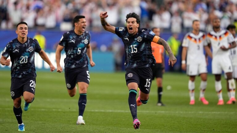 ไฮไลท์บอลเมื่อคืน Germany vs Paraguay 29.06.26 (1-1)