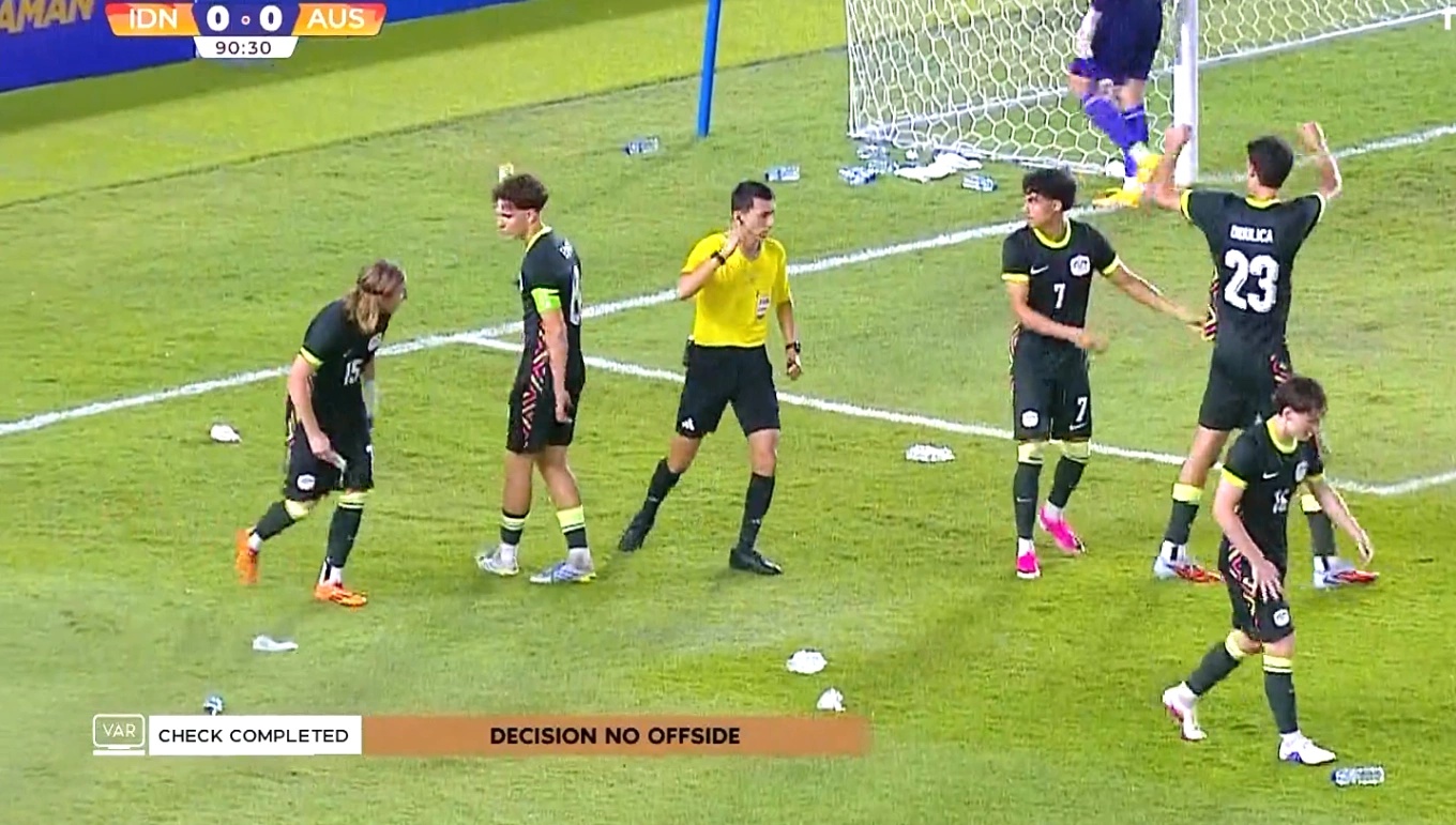 ไฮไลท์บอลเมื่อคืน Indonesia vs Australia 11.06.26 (0-1)