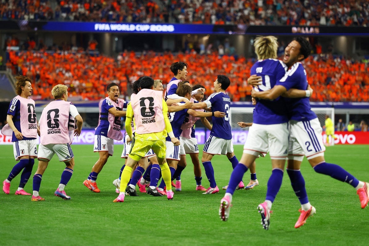 ไฮไลท์บอลเมื่อคืน Netherlands vs Japan 14.06.26 (2-2)