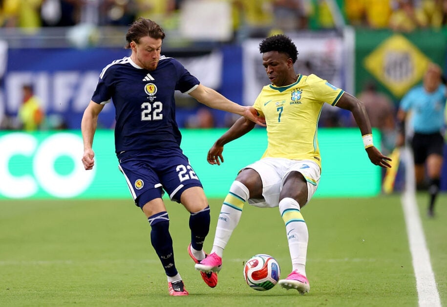 ไฮไลท์บอลเมื่อคืน Scotland vs Brazil 24.06.26 (0-3)