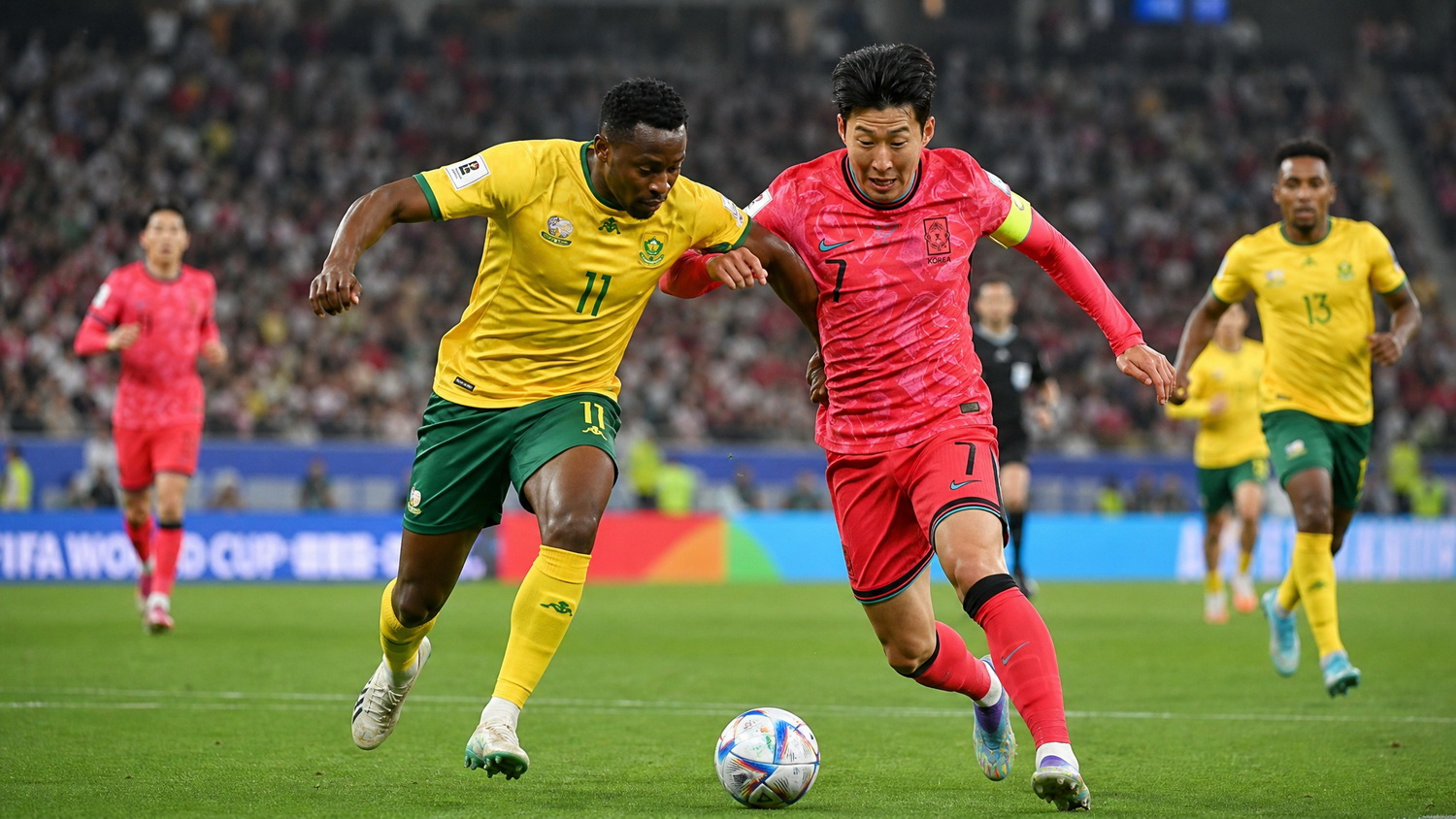 ไฮไลท์บอลเมื่อคืน South Africa vs South Korea 24.06.26 (1-0)