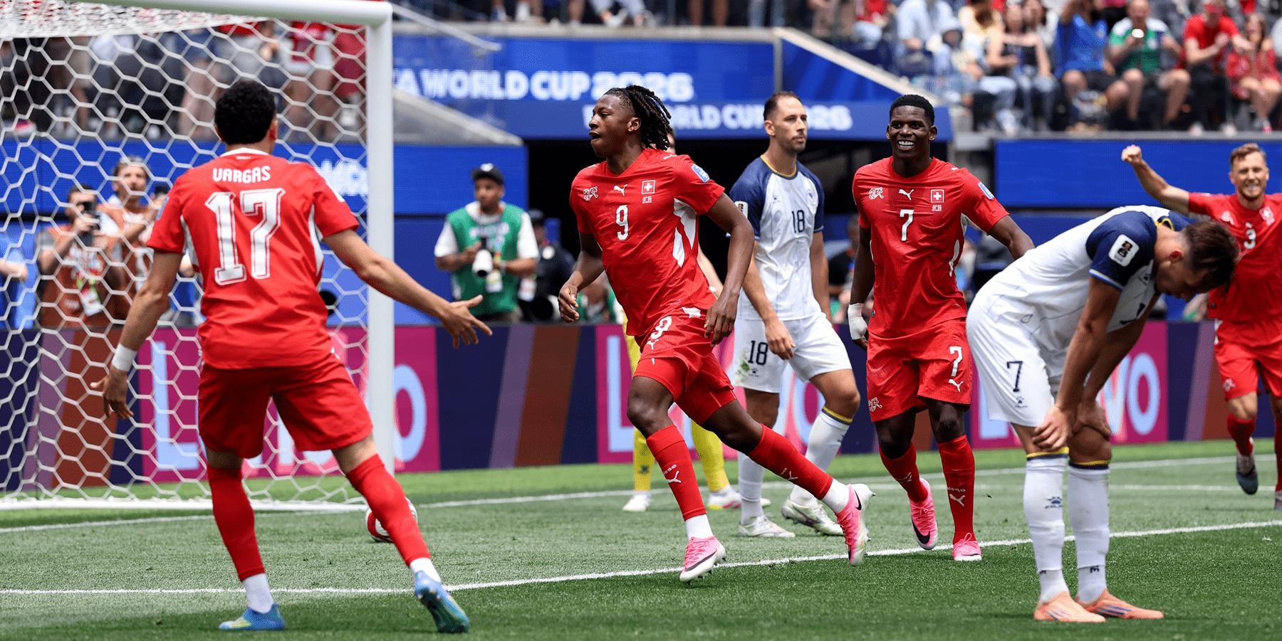 ไฮไลท์บอลเมื่อคืน Switzerland vs Bosnia 18.06.26 (4-1)