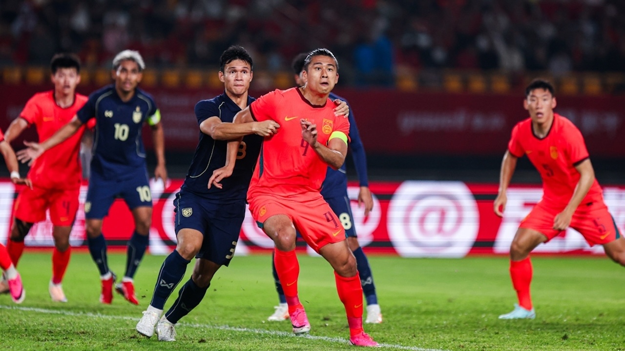 ไฮไลท์บอลเมื่อคืน China vs Thailand 09.06.26 (0-0)