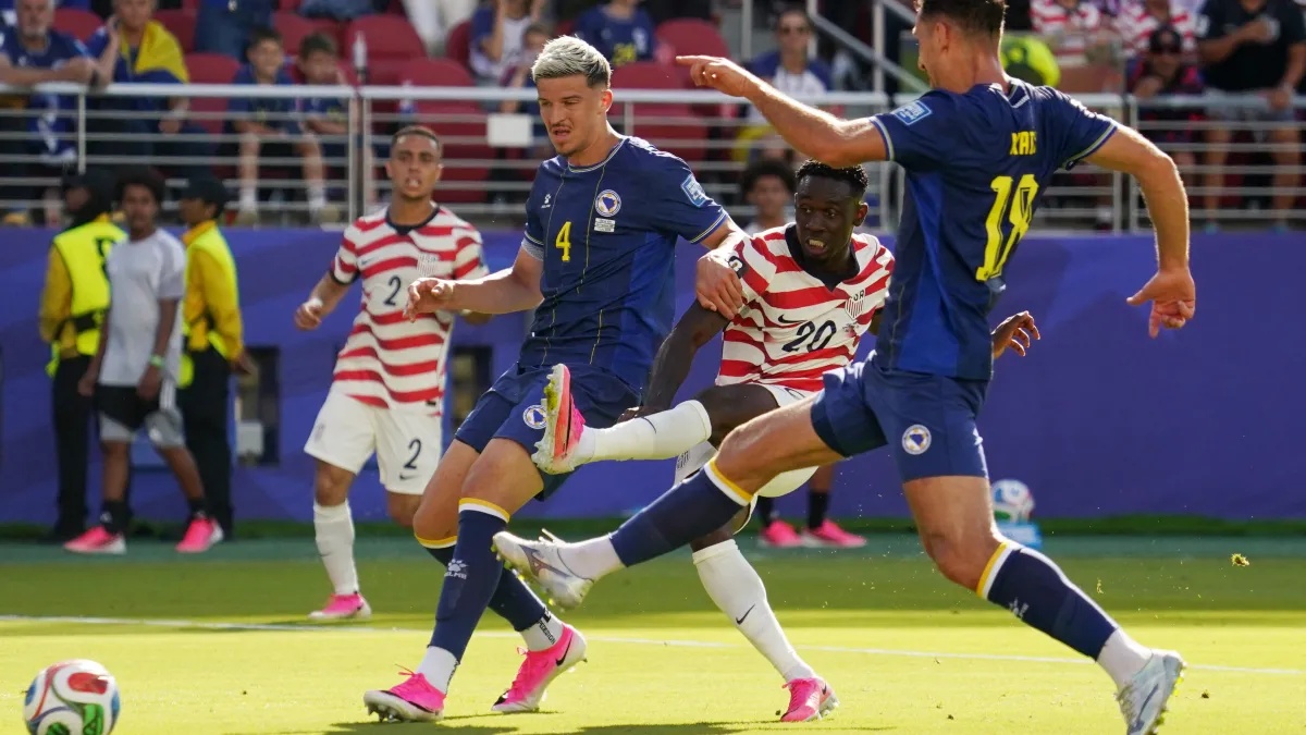 ไฮไลท์บอลเมื่อคืน USA vs Bosnia 01.07.26 (2-0)