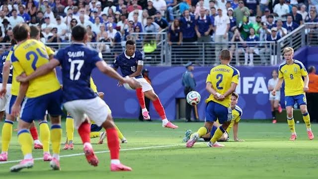 ไฮไลท์บอลเมื่อคืน France vs Sweden 30.06.26 (3-0)