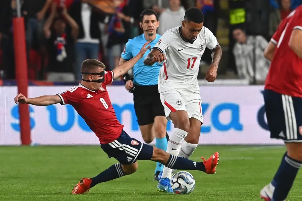 ไฮไลท์บอลเมื่อคืน Czechia vs England 29.09.26 (0-2)