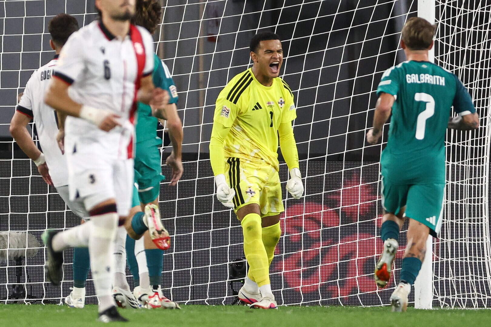 ไฮไลท์บอลเมื่อคืน Georgia vs Northern Ireland 25.09.26 (0-1)