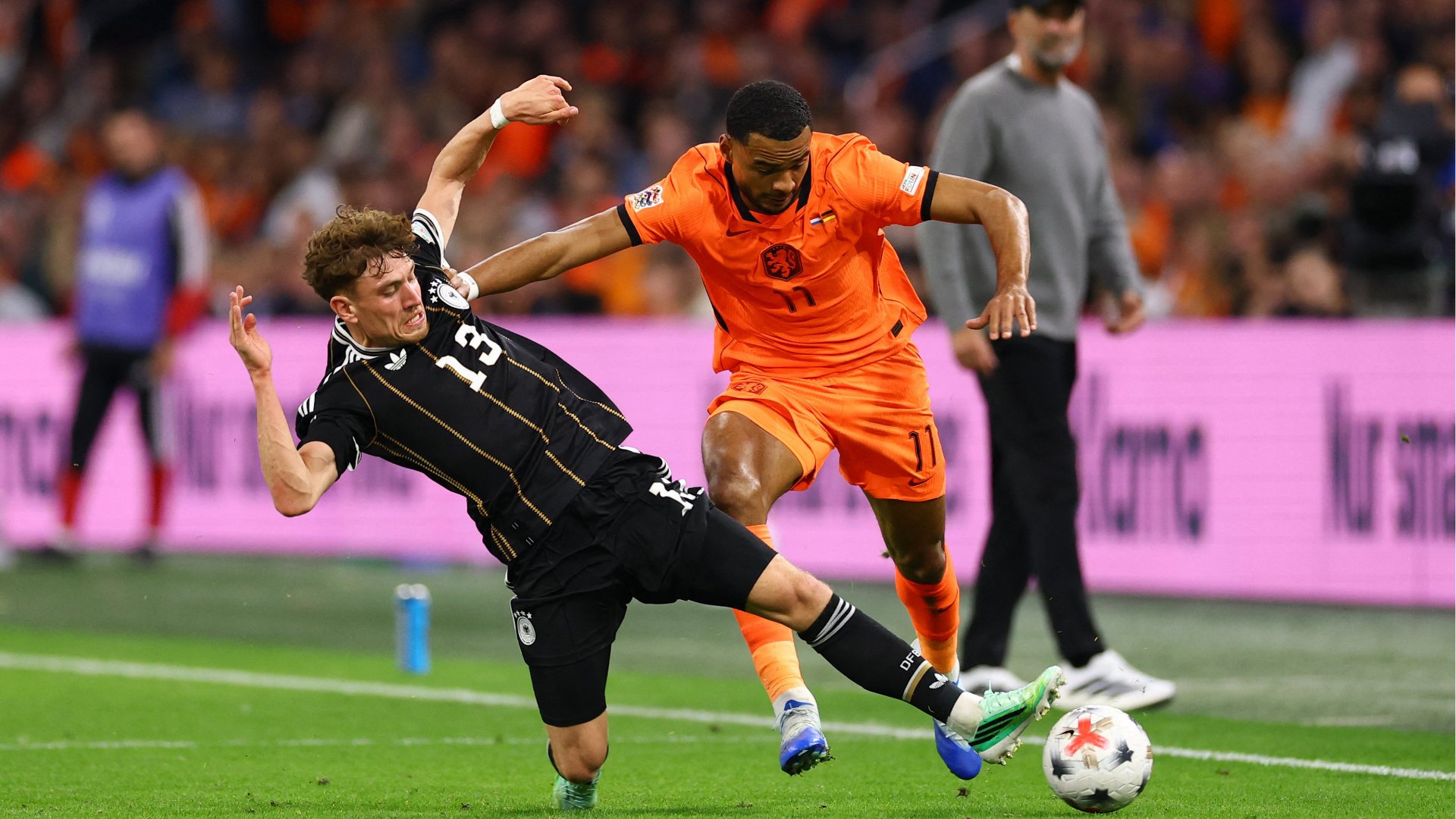 ไฮไลท์บอลเมื่อคืน Netherlands vs Germany 24.09.26 (1-1)