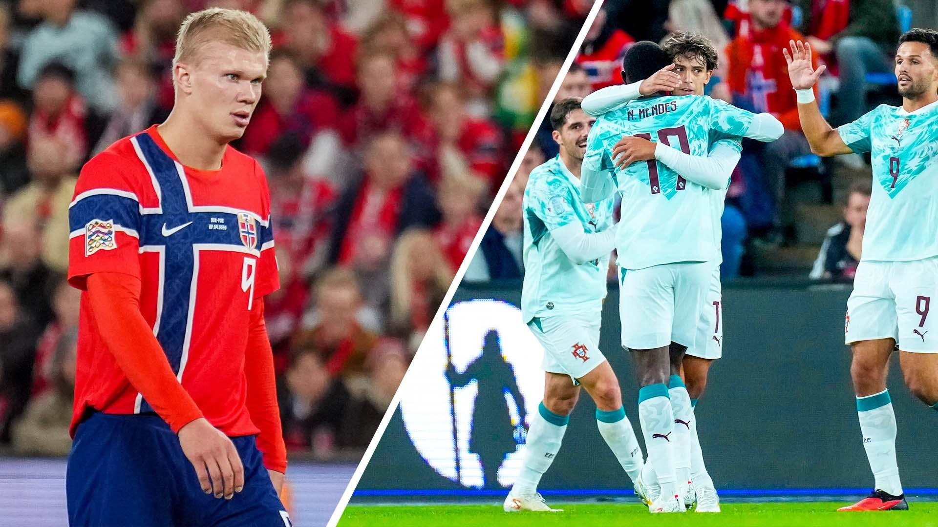 ไฮไลท์บอลเมื่อคืน Norway vs Portugal 27.09.26 (1-2)